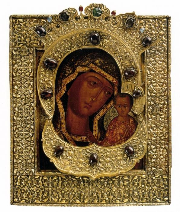 Ortodox iconostasis: ikon Kazan Isten anyja, jelentése és ereje