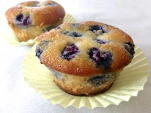 Aromás áfonya torta: a muffin receptje