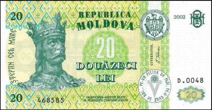 Valuta Moldova: történelem és leírás