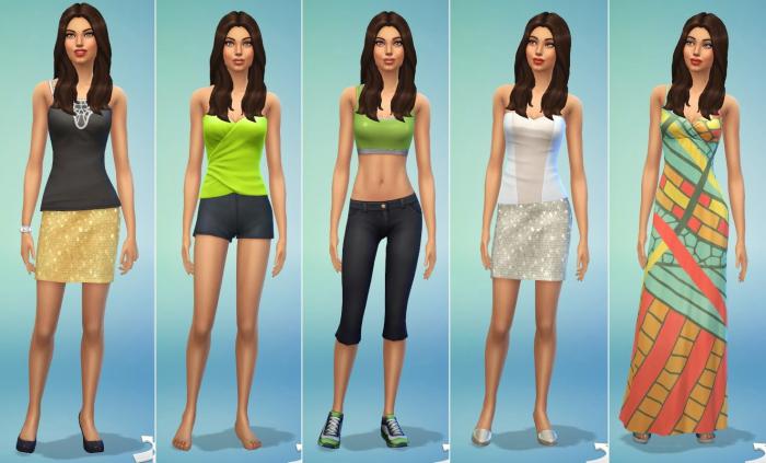 Sims 4: további anyagok és egyéb tartalom