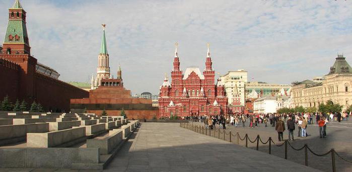 Moszkva rövid leírása a városról