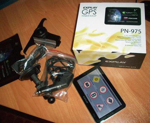 GPS-navigátor A PN-975 bemutatása: műszaki adatok, fényképek és vélemények