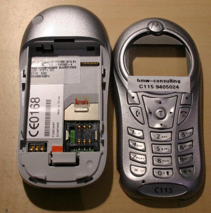 A Motorola Motorola C115 leírása